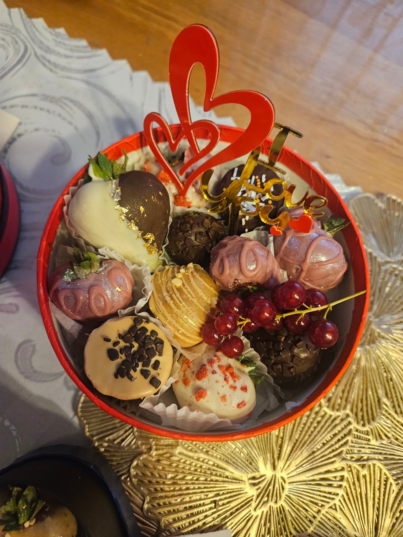 Okrúhly darčekový box
