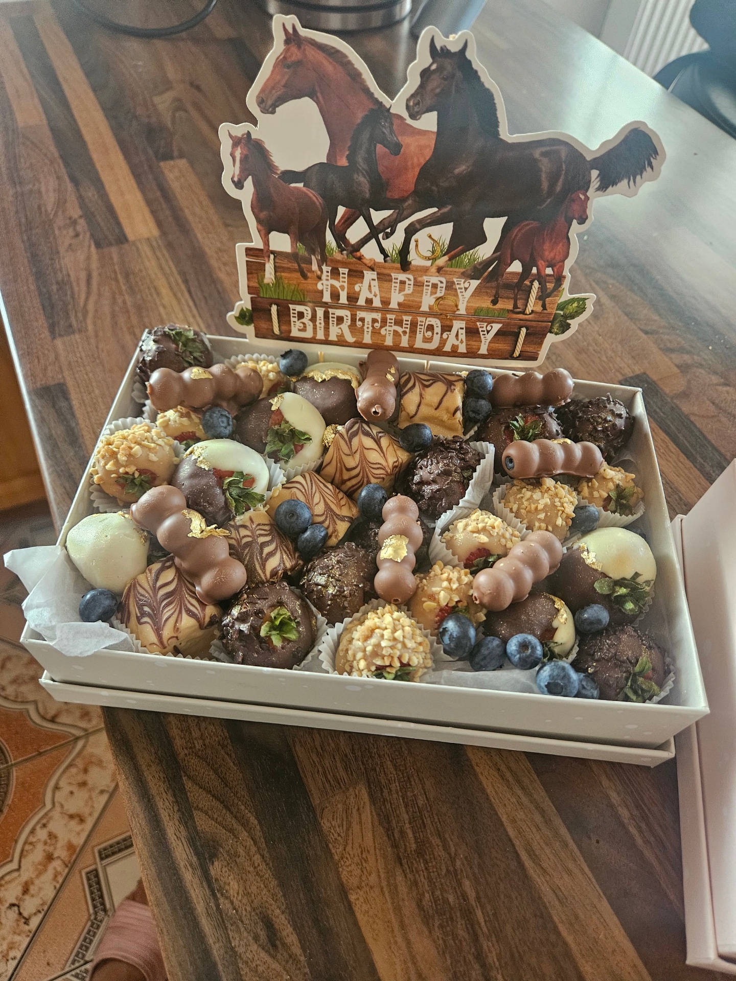 Narodeninový box – koníky